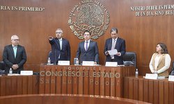 Secretario de Seguridad compareció ante el Congreso del Estado por glosa del III Informe de Gobierno