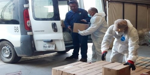 DIF Estatal entrega apoyos alimentarios y cobijas a DIFS municipales del estado