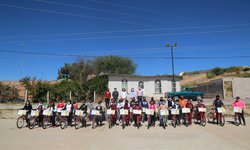 Programa Una Bici con Rumbo beneficia a estudiantes de Santa María del Río y Villa de Reyes