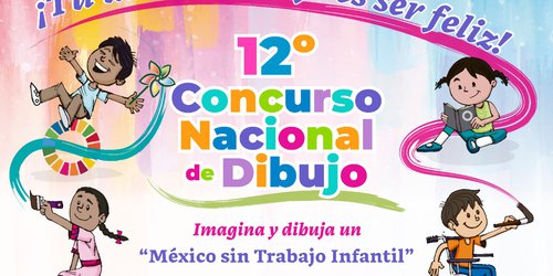 DIF Estatal convoca al concurso de dibujo Un México sin trabajo infantil