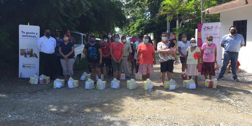 Gracias al donativo de Coppel, DIF Estatal entregó mil 200 apoyos alimentarios