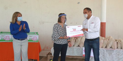 DIF Estatal entregó apoyos en Mexquitic de Carmona