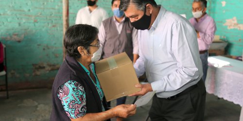 DIF Estatal continúa entregando apoyos alimentarios