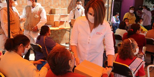 DIF Estatal continúa trabajando en beneficio de las familias potosinas