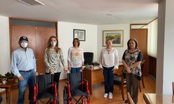 DIF Estatal entrega sillas de ruedas a través de la campaña “Ayuda más Donado que Tirado”
