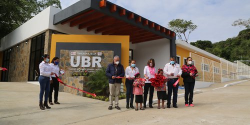 Lorena Valle inauguró el UBR de Tanlajás y entregó apoyos