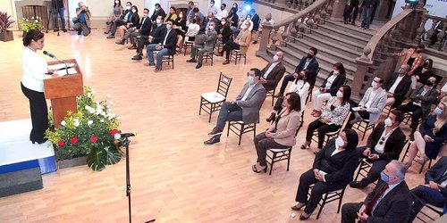 Sonia Mendoza Díaz rindió su Segundo Informe de Actividades