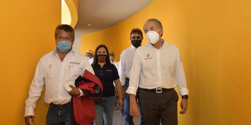 Supervisa JM Carreras avances del parque “El Meteorito” en Charcas