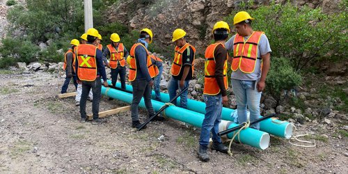 Conagua mejora servicios de agua potable, drenaje y saneamiento en Escalerillas