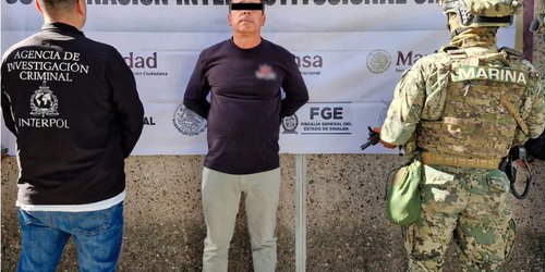 Cae “Chuy”, operador del Cártel de Sinaloa con orden de captura y extradición a Estados Unidos