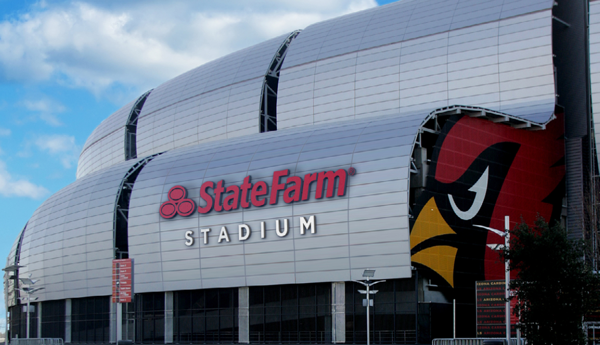 State Farm Stadium, el estadio sede del Super Bowl 2023