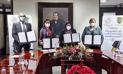 Congreso del Estado y el Poder Judicial del Estado firman convenio de colaboración interinstitucional