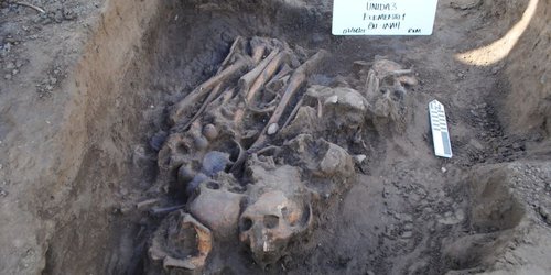 Descubren dos crematorios y un osario prehispánicos en Palos Verdes, comunidad de Guasave, Sinaloa