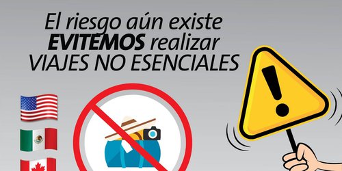 Restricción de viajes no esenciales en la frontera norte se extiende hasta julio