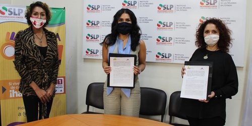 Nueva Luna e IMES acuerdan fortalecer atención a mujeres víctimas de violencia