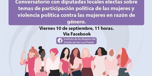 IMES tendrá conversatorio con diputadas electas de la próxima Legislatura