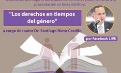 IMES invita a presentación virtual del libro “Los derechos en tiempos del género”