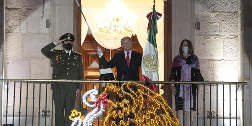 Juan Manuel Carreras encabeza ceremonia del 210 aniversario del Grito de Independencia