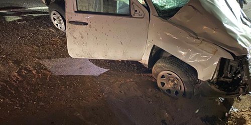 Sufre aparatoso accidente Juan Carlos Machinena