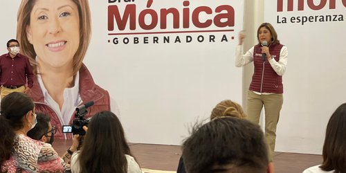 Esta campaña se ganará con trabajo y contacto cercano a la ciudadanía: Mónica Rangel
