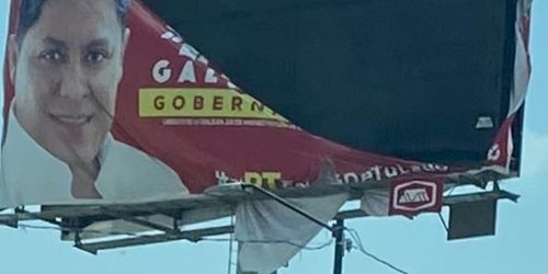 Grupos vandálicos continúan destruyendo publicidad de Ricardo Gallardo
