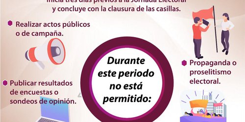 Llama CEEPAC a respetar la veda electoral