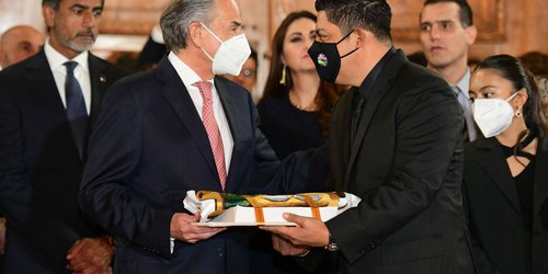 Gobernador RGC encabeza ceremonia de cambio de mandos policiales