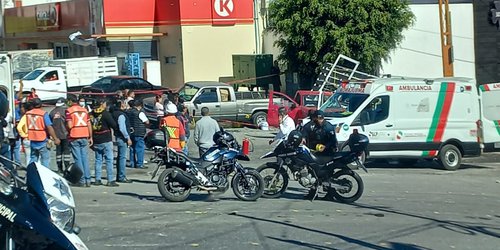 Saldo de un muerto y 20 heridos de choque múltiple en capital potosina