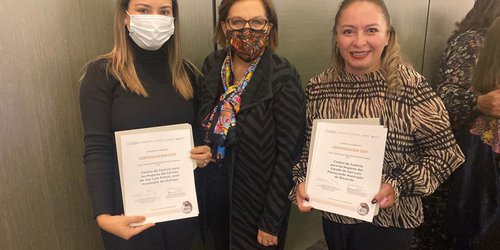 Conavim entrega certificación a tres CJM de SLP