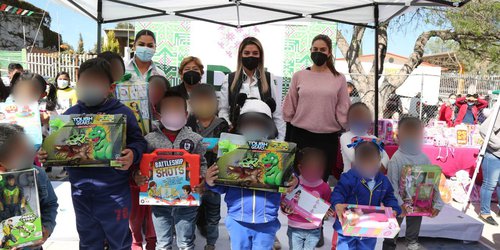 DIF estatal inicia entrega de 40 mil juguetes a la niñez potosina