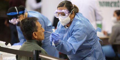 Más de dos mil pruebas Covid en primer día