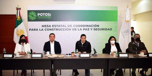 Ricardo Gallardo encabeza mesa regional de Seguridad en Charcas