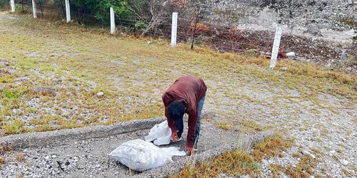 Migrante dormía a la orilla de la carretera a Cerritos, pensaban que estaba sin vida