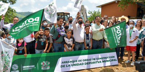 Recibe Xilitla más de 22 MDP del Gobierno en nueva infraestructura