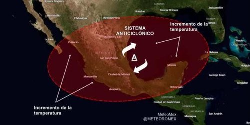 Ola anticiclónica elevará las temperaturas próximas 72 horas  en el país
