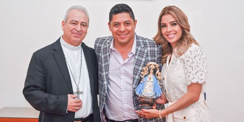 Gobierno e Iglesia Católica reafirman buena relación a dos meses de llegada del Arzobispo