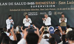 AMLO y Ricardo Gallardo garantizan servicios de salud a potosinos sin seguridad social