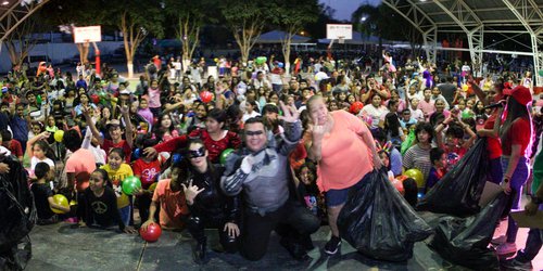 Maravillosa y multitudinaria celebración por Día de la Niñez en el Parque Ferrocarrilero