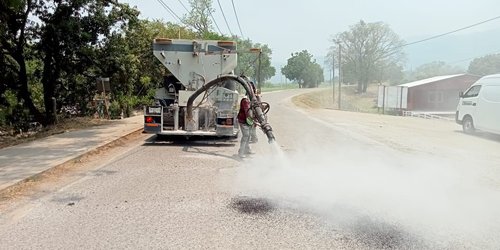 Gobierno Estatal rehabilita caminos turísticos en Tamasopo