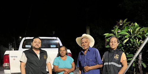 Escuadrón AVE auxilia a adulto mayor extraviado en el centro Rioverde