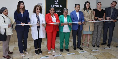 Gobierno Estatal entrega rehabilitación de sala de Rayos X del CREE