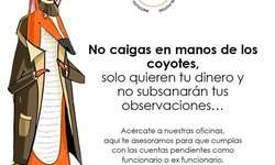 Detectan 30 despachos de "coyotes" que ofrecen arreglar cuentas públicas municipales