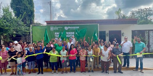 Gobierno Municipal entrega obra de urbanización de calle Urquiza