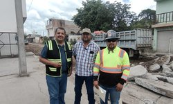 Suman fuerzas Catem y CIT del STIAT en obras municipales