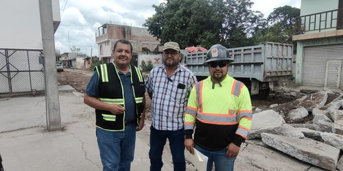 Suman fuerzas Catem y CIT del STIAT en obras municipales