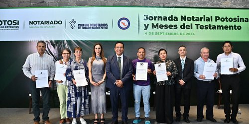 Gobierno Estatal inicia las jornadas notariales y del Testamento 2024