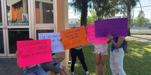Entran en paro estudiantes de la FEPZM, ante hechos en la Facultad de Derecho