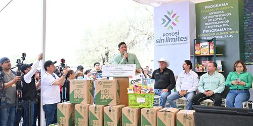 SLP destaca a nivel nacional por su lucha contra la marginación y la pobreza.