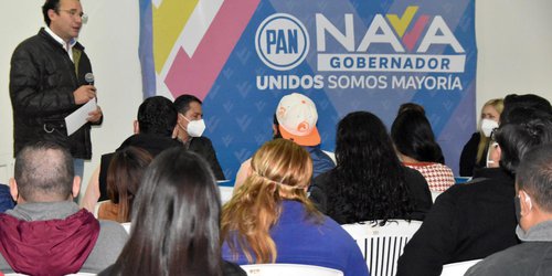 Jóvenes respaldan proyecto de Xavier Nava a la Gubernatura