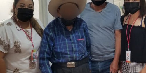 DIF Rioverde entrega a adulto mayor de San Francisco, reportado perdido